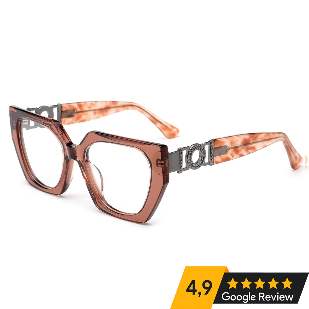 -7 MB-1291 Fashion Irregular Eyeglasses