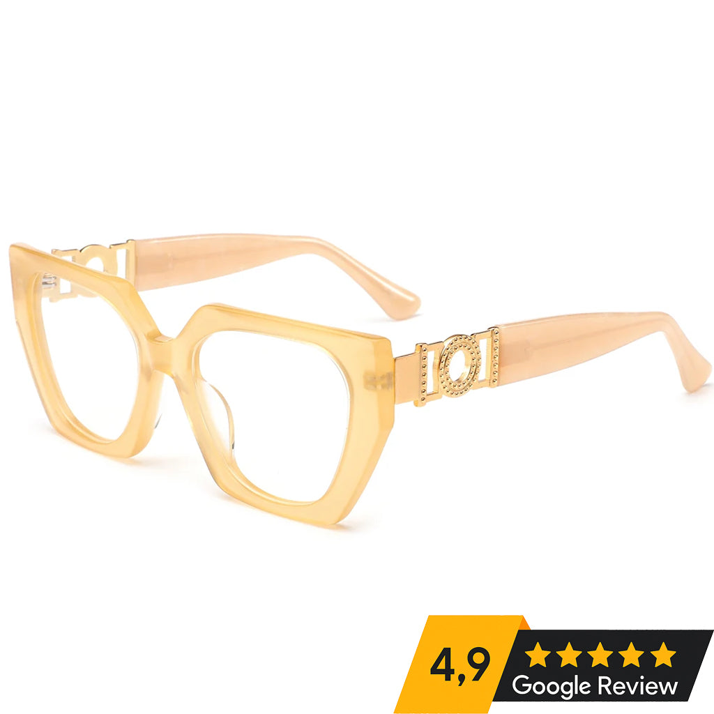 -7 MB-1291 Fashion Irregular Eyeglasses