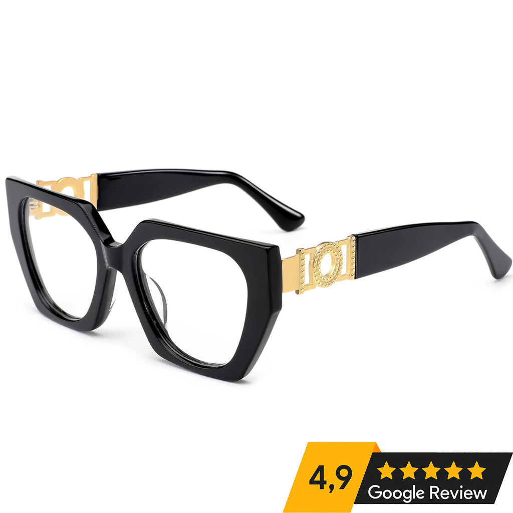 -7 MB-1291 Fashion Irregular Eyeglasses