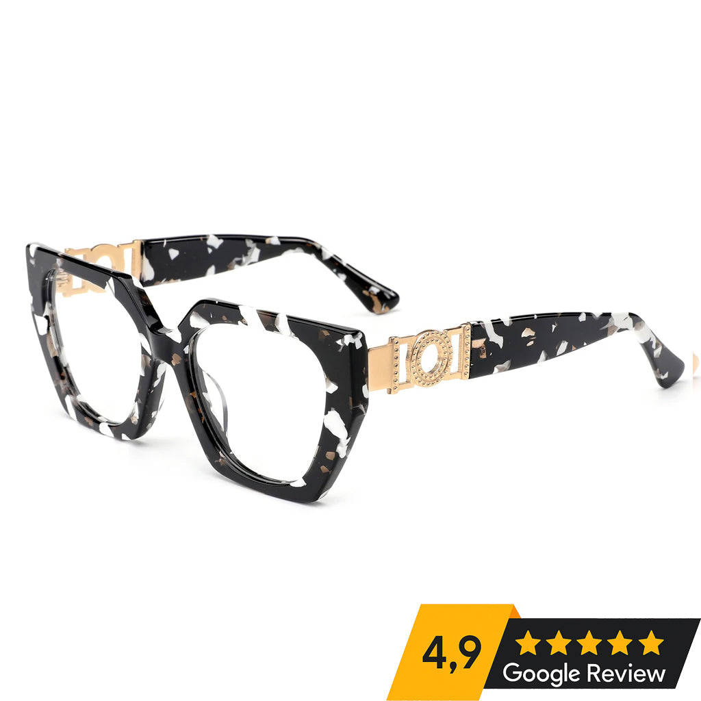 -7 MB-1291 Fashion Irregular Eyeglasses
