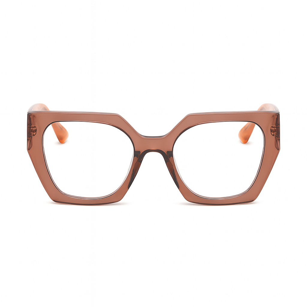 -7 MB-1291 Fashion Irregular Eyeglasses