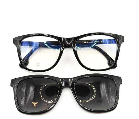 18-Magnetic Clip-On Glasses